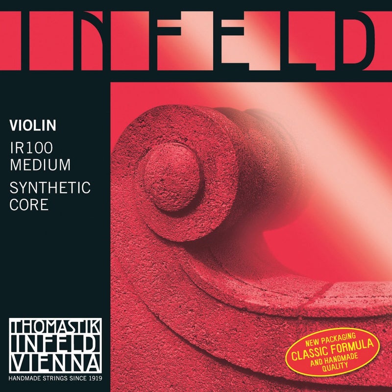 Thomastik-Infeld IR100 Infeld Red Violin Strings Set 4/4 Size - Image 1